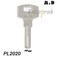 Mieszkaniowy 005 - klucz surowy mosiężny - M&D Cyklop PL2020